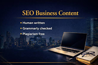 write SEO business content that ranks