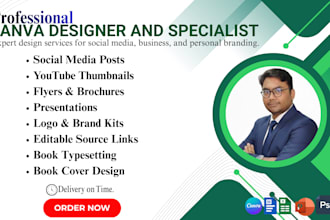 be your expert canva designer