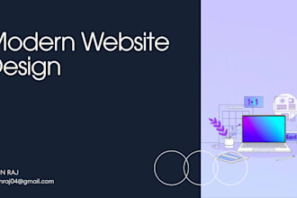 create a website template and portfolio