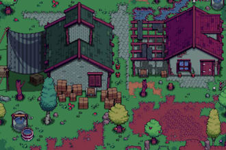 pixel art character sprite sheet 8bit 6bit pixel art scene pixel animation