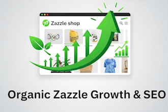 do zazzle promotion with organic promotion and SEO