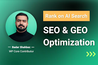 seo and generative engine optimization for ai ranking