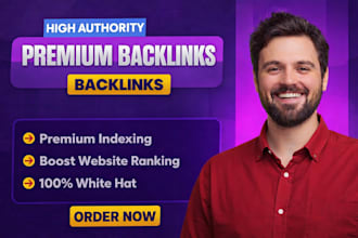 create manual high quality seo backlinks