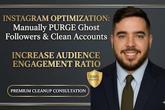 manually remove ghost followers and clean up instagram for organic engagement