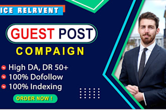 provide apremium SEO guest post with permanent dofollow backlinks