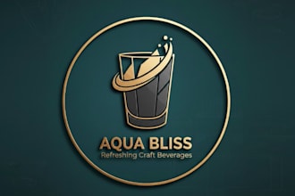 make awesome logo for beer and beverage