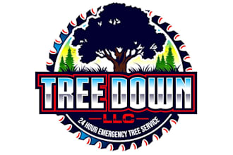 do make an luxury tree service logo