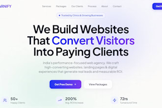 design a high converting landing page for lead generation