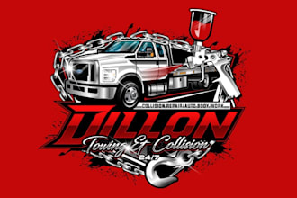 do amazing attractive towing logo