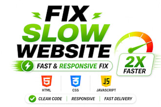 fix HTML CSS javascript errors and make website responsive