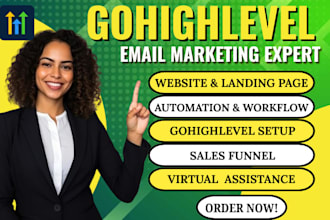 gohighlevel landing page gohighlevel sales funnel go high level workflow expert