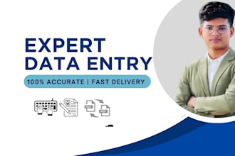 expert data entry copy paste web research
