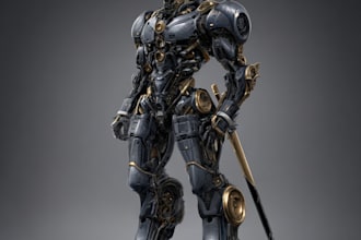 draw high quality mecha concepts
