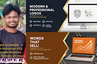 build your brand with professional logo design and ad copy