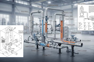 mechanical design expert in piping systems