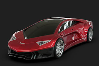 create 3d super car for roblox game,3d ugc model, car rigging,physics setup,maya