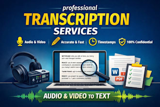 provide fast and accurate transcription services