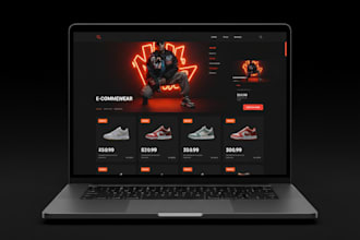develop a custom ecommerce website with payments