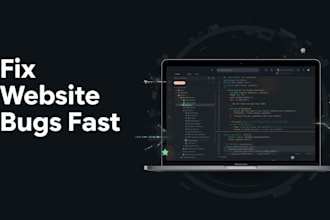 fix HTML, CSS, javascript and react website bugs