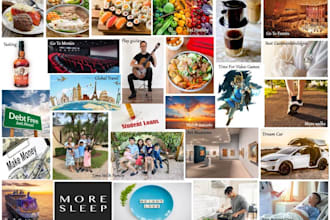 design a creative and unique mood board vision board