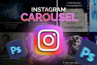 design instagram carousel posts
