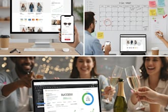 build shopify store, set up payments and launch facebook ads