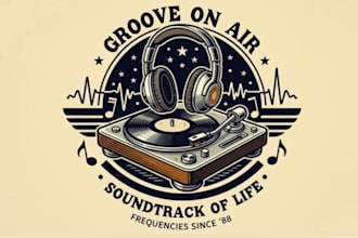 design radio stations logo for your brand