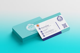 premium business card design for professionals and companies