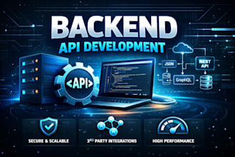 build a scalable backend API for your startup or mvp