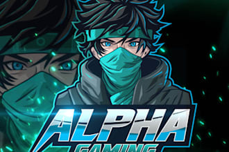 esport mascot logo, spartan, knight, monkey, ninja, gorilla