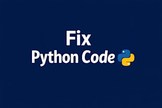 fix, debug, or improve your python code quickly