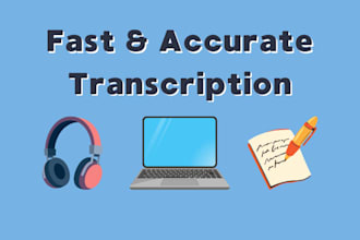 professional audio and video transcription in english and serbian