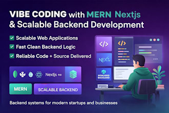 develop a custom web application as full stack developer with react node