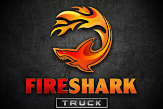 design professional custom shark logo for with new concept