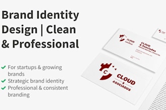 design professional visual identity for your brand