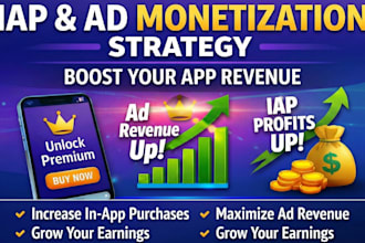 grow your app revenue with iap, monetization and google ads campaigns