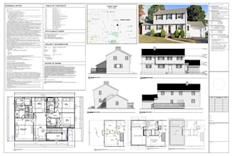 design full set of architectural, structural, mep, construction permit drawings