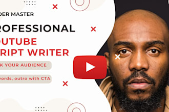 be your youtube script writer
