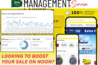 handle and grow your noon seller account professionally