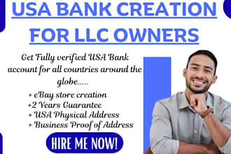 create USA business bank for llc owners mercury wise bank stripe bank creation