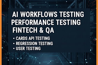 qa performance testing  fintech oltp  ai  mobile app testing jmeter