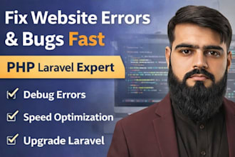 fix laravel bugs, errors, and performance issues fast