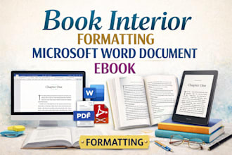 do interior formatting, microsoft word document formatting ebook formatting