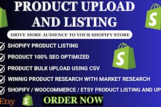 bulk upload shopify product listing using  matrixify CSV XML data file