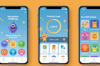 create fun and educational mobile or web apps for kids