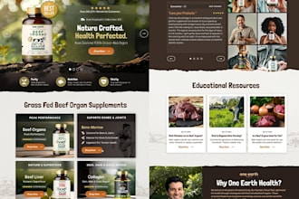 design health and fitness shopify store fitness website health supplement store