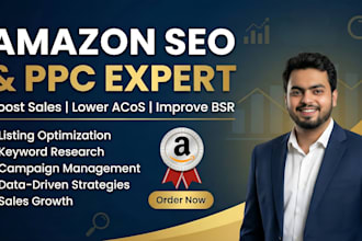 do amazon listing, SEO optimization, PPC campaign services