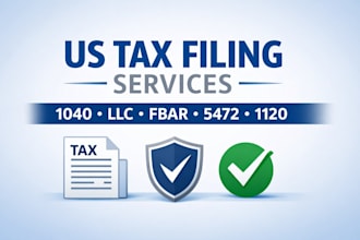 us tax filing, tax returns for business llc, fbar, form 1040, form 5472, 1120