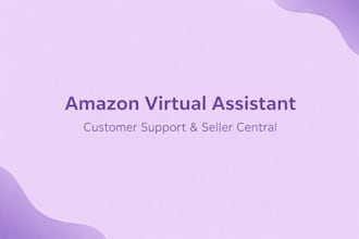 handle amazon customer support and seller central tasks