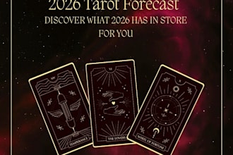 deliver a 2026 tarot reading for love, career, and life